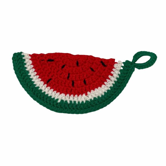Handmade Hand Crafted Watermelon Fruit Pot Holders - Picture 4 of 5